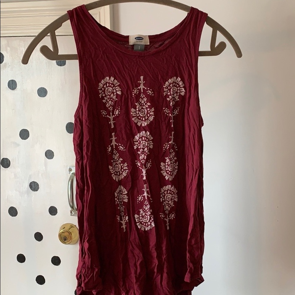 OLD NAVY Maroon Tank